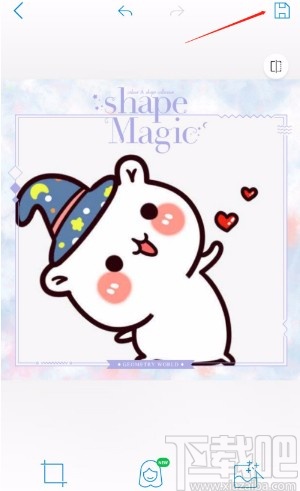 美人相机APP给图片添加相框的方法