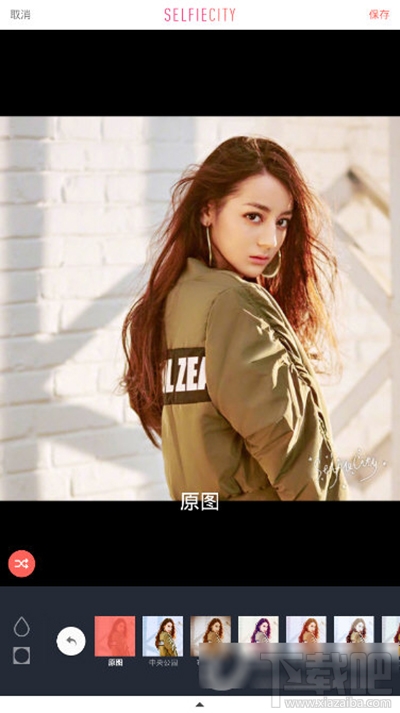 潮自拍怎么删除主题特效？