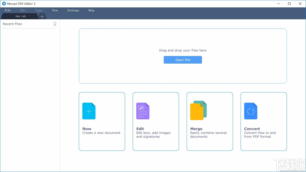 Movavi PDF Editor设置中文的方法