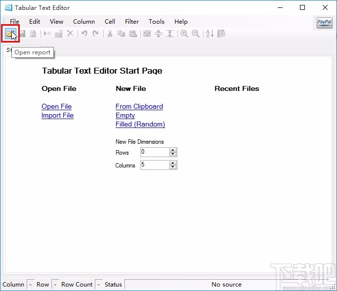 Tabular Text Editor的使用方法