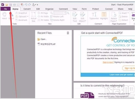 foxit phantom设置中文的方法