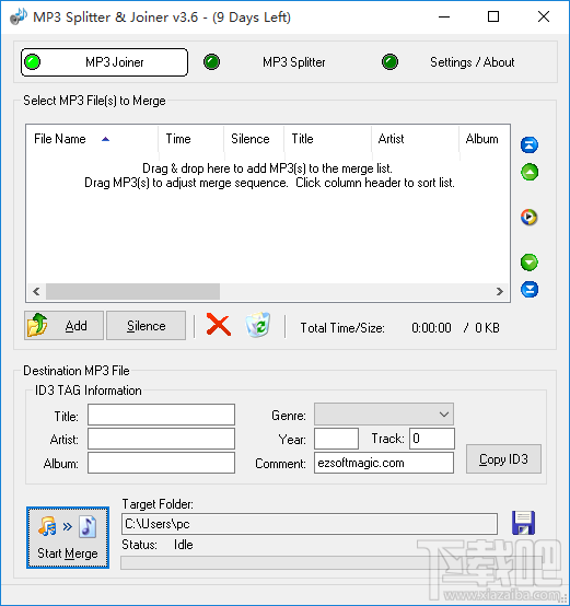 使用MP3 Splitter分割音频文件的方法步骤