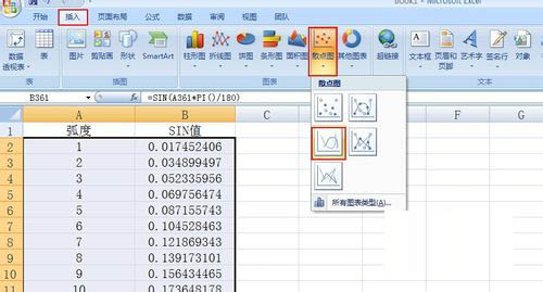 Excel如何绘制曲线图