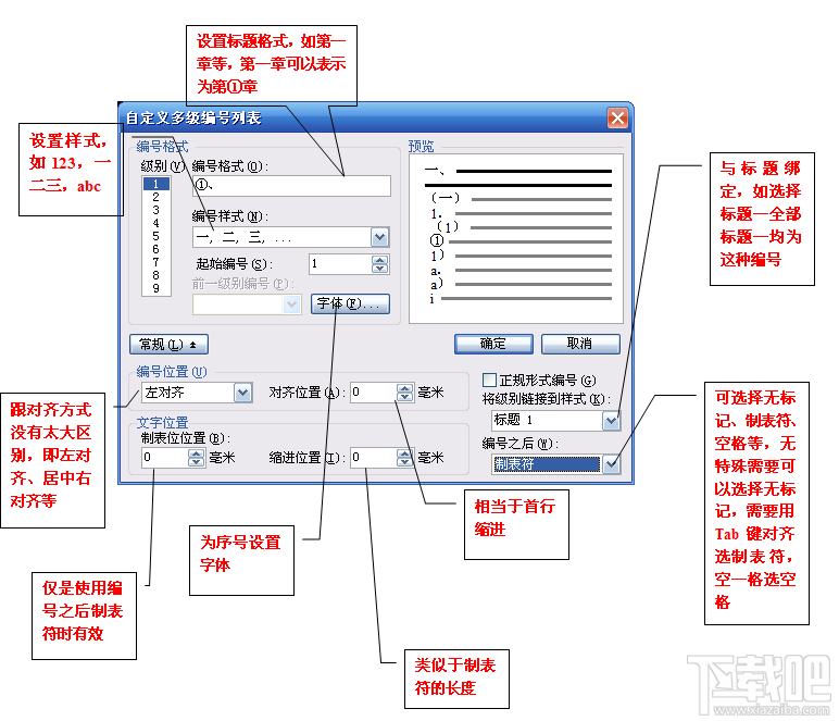 wps2016灵活运用多级编号方法