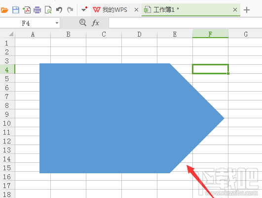 WPS表格2016五边形如何画