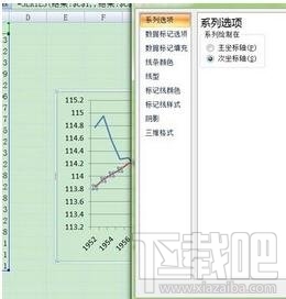 excel2016怎么设置xy轴