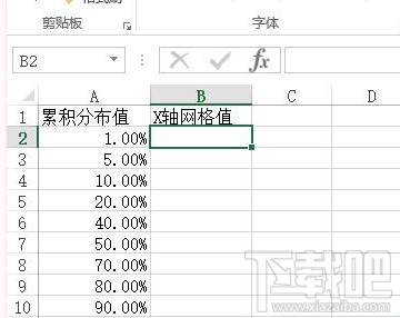 excel2016概率密度分布曲线图怎么制作