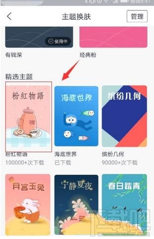 网易有钱记账怎么更换皮肤?