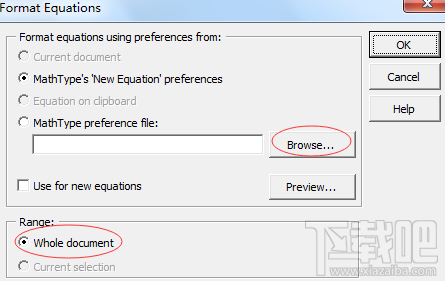 MathType公式格式如何批量修改