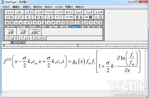 MathType公式内容不能居中怎么解决?