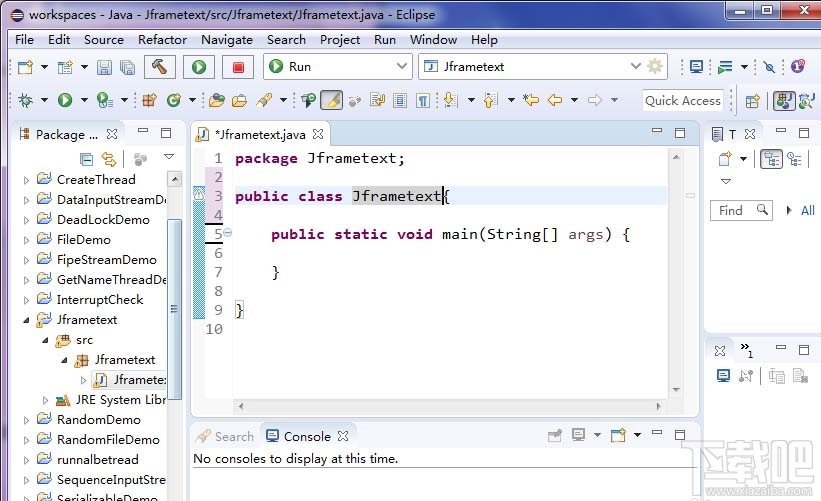 eclipse开发程序建立窗口方法