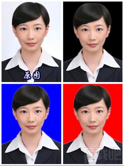 美图秀秀怎么修改证件照背景颜色？