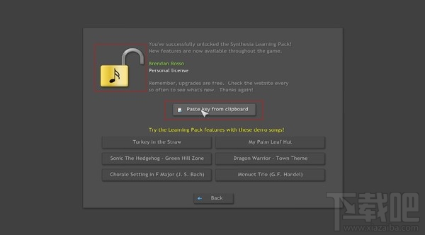 synthesia钢琴乐谱如何导入？