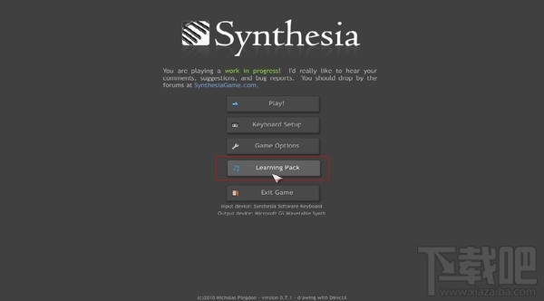 synthesia钢琴乐谱如何导入？