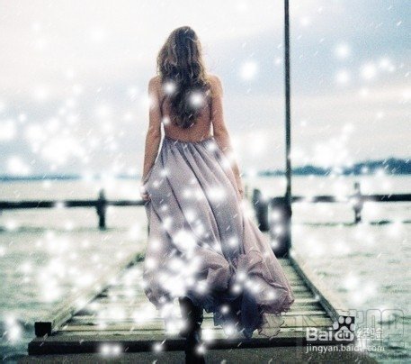 Photoshop CC打造雪花飞舞特效