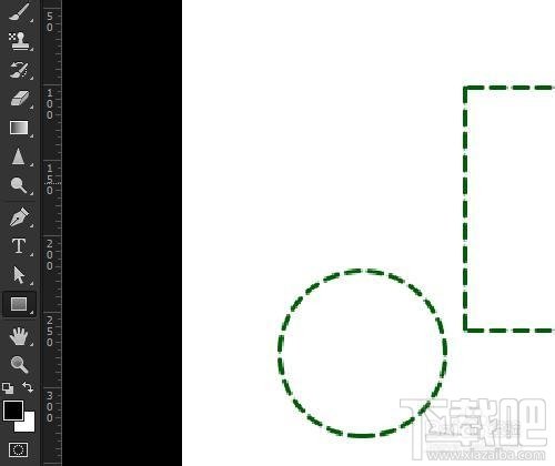 Photoshop CC如何绘制曲线虚线