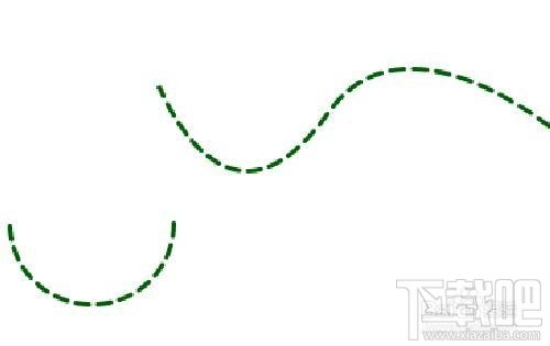 Photoshop CC如何绘制曲线虚线