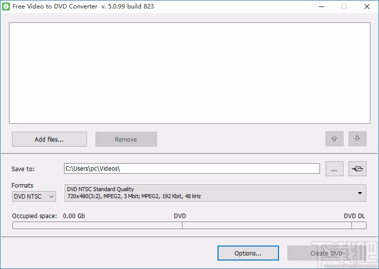 Free Video to DVD Converter设置中文的方法