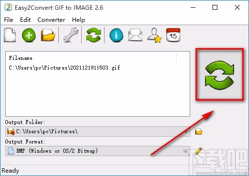 Easy2Convert GIF to IMAGE转换GIF图片格式的方法
