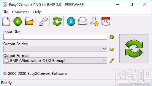 Easy2Convert PNG to BMP将PNG图片转为BMP图片的方法