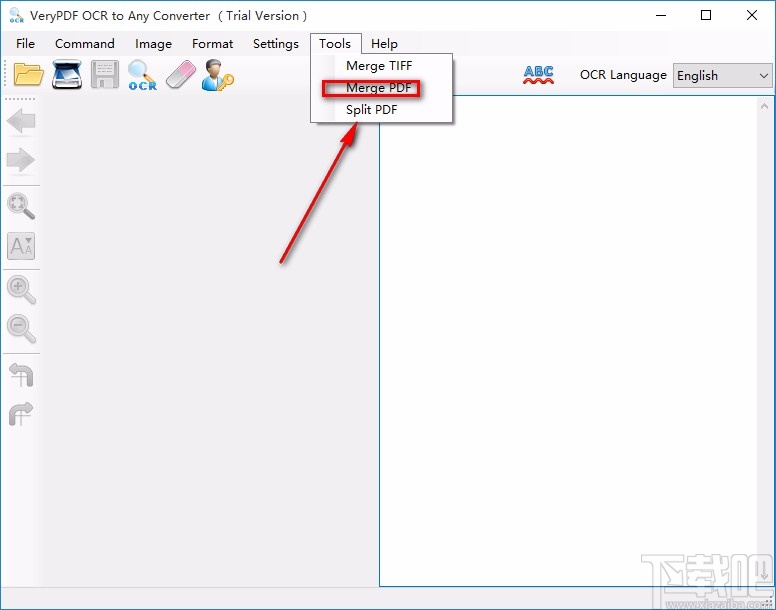 VeryPDF OCR to Any Converter合并PDF的方法
