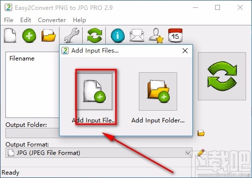Easy2Convert PNG to JPG PRO将PNG转为JPG的方法