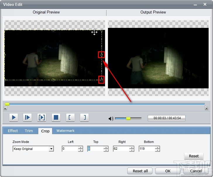 4Easysoft Media Converter裁剪视频的方法