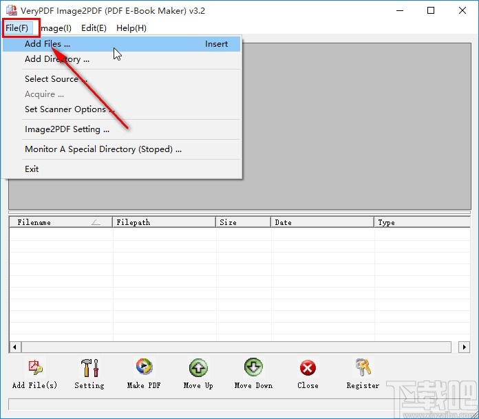 Verypdf Image to PDF Converter将图片转换为PDF文件的方法