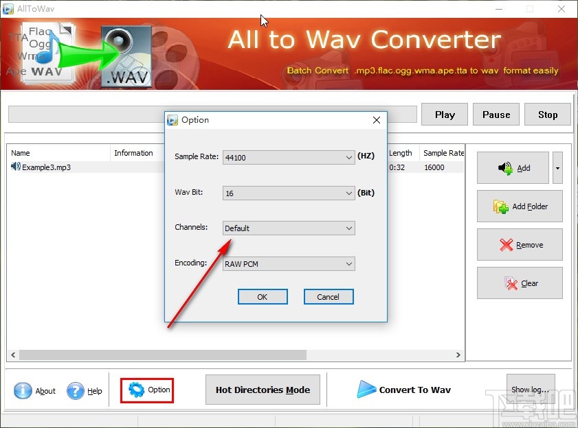 Boxoft All to Wav Converter转换WAV音频文件的方法