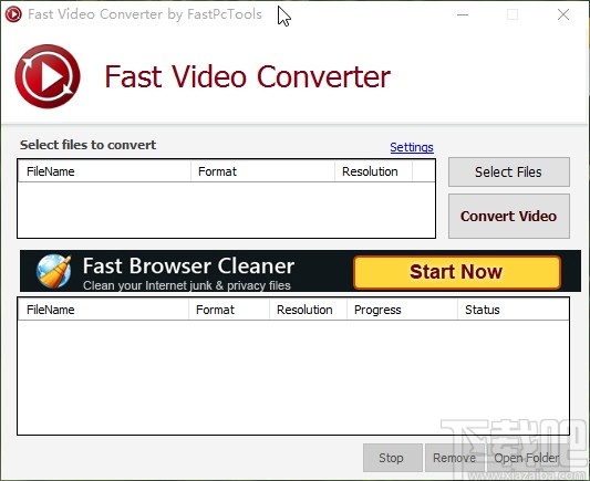 Fast Video Converter转换视频格式的方法