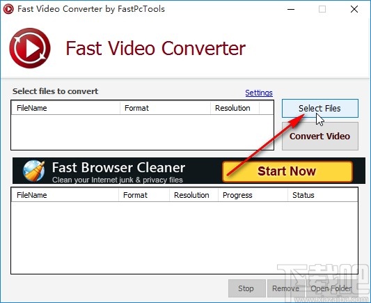 Fast Video Converter转换视频格式的方法