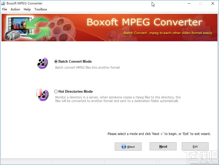 Boxoft MPEG Converter转换mpeg视频的方法