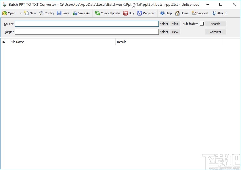 Batch PPT to TXT Converter转换PPT为TXT的方法