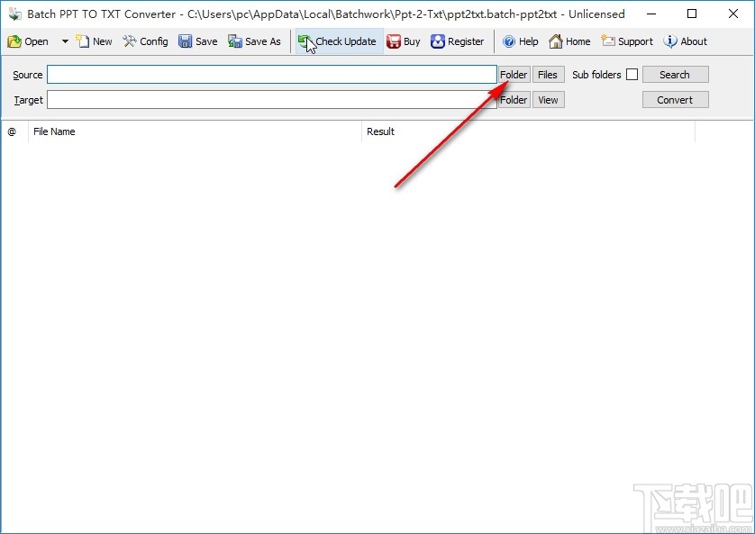 Batch PPT to TXT Converter转换PPT为TXT的方法