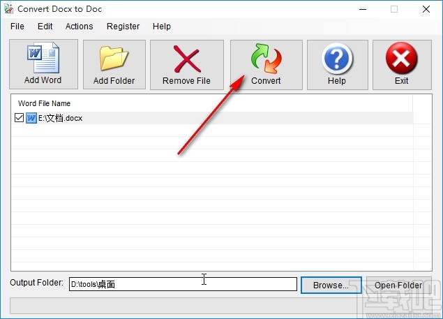 Convert Docx to Dox转换word文件格式的方法