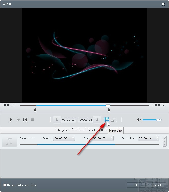 Emicsoft Video Converter剪切音频的操作方法