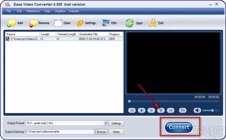 Ease Video Converter调整视频饱和度的方法