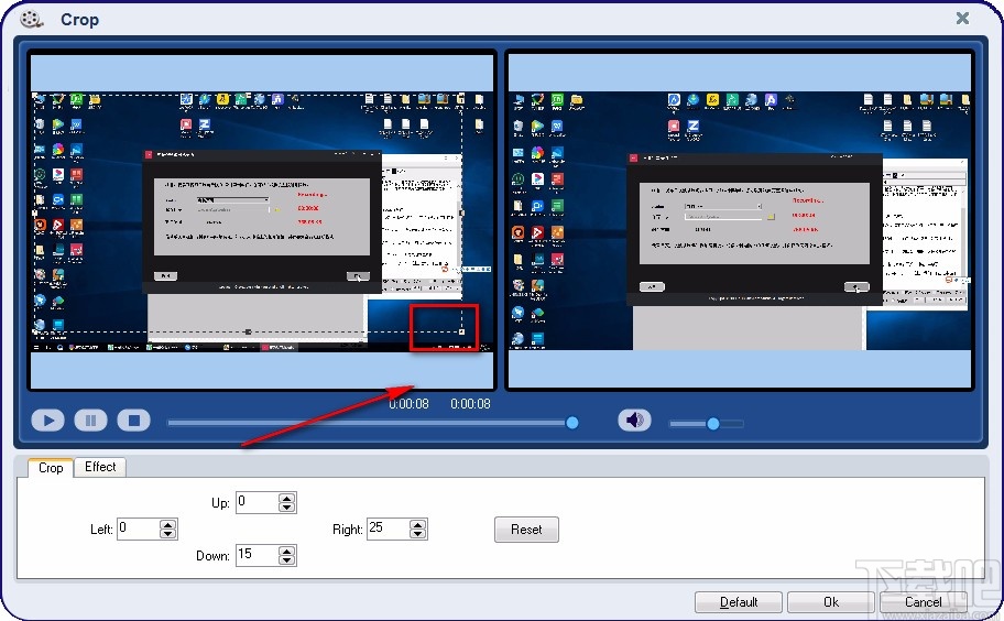 Ease Video Converter裁剪视频画面的方法