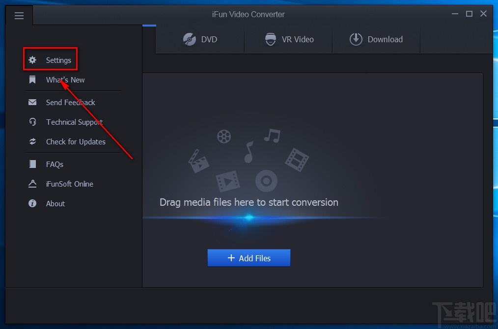 iFun Video Converter设置默认保存位置的方法