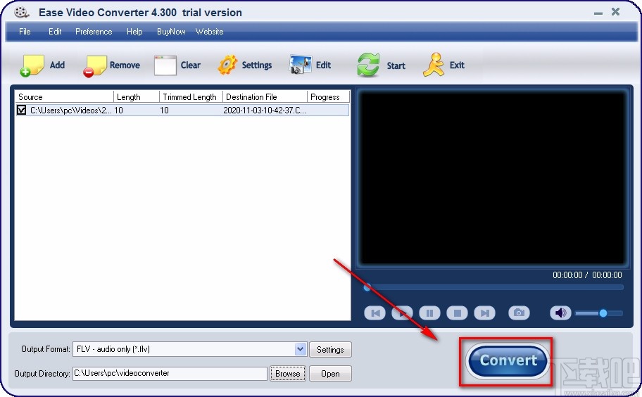 Ease Video Converter转换视频格式的方法