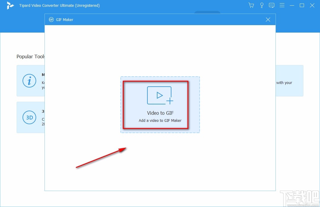 Tipard Video Converter将视频转为GIF的方法