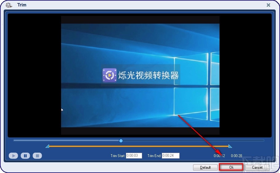Ease Video Converter剪切视频的方法
