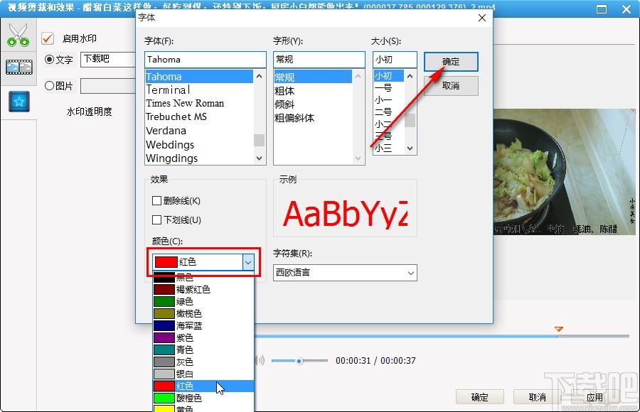 Anvsoft Any Audio Converter给视频添加水印的方法