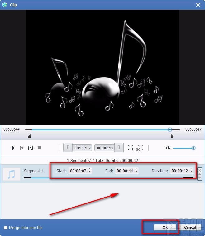Tipard All Music Converter剪切音频的方法