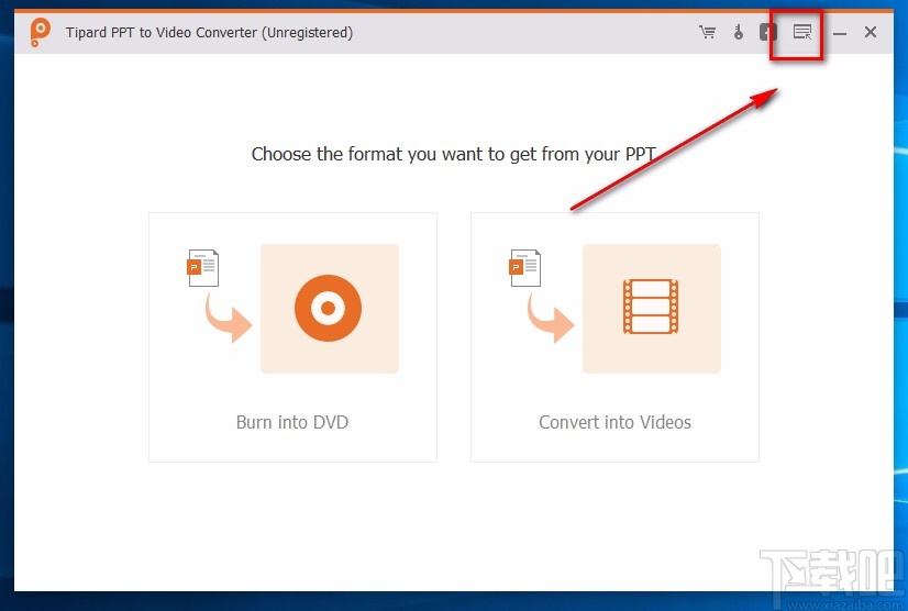 Tipard PPT to Video Converter设置默认保存路径的方法