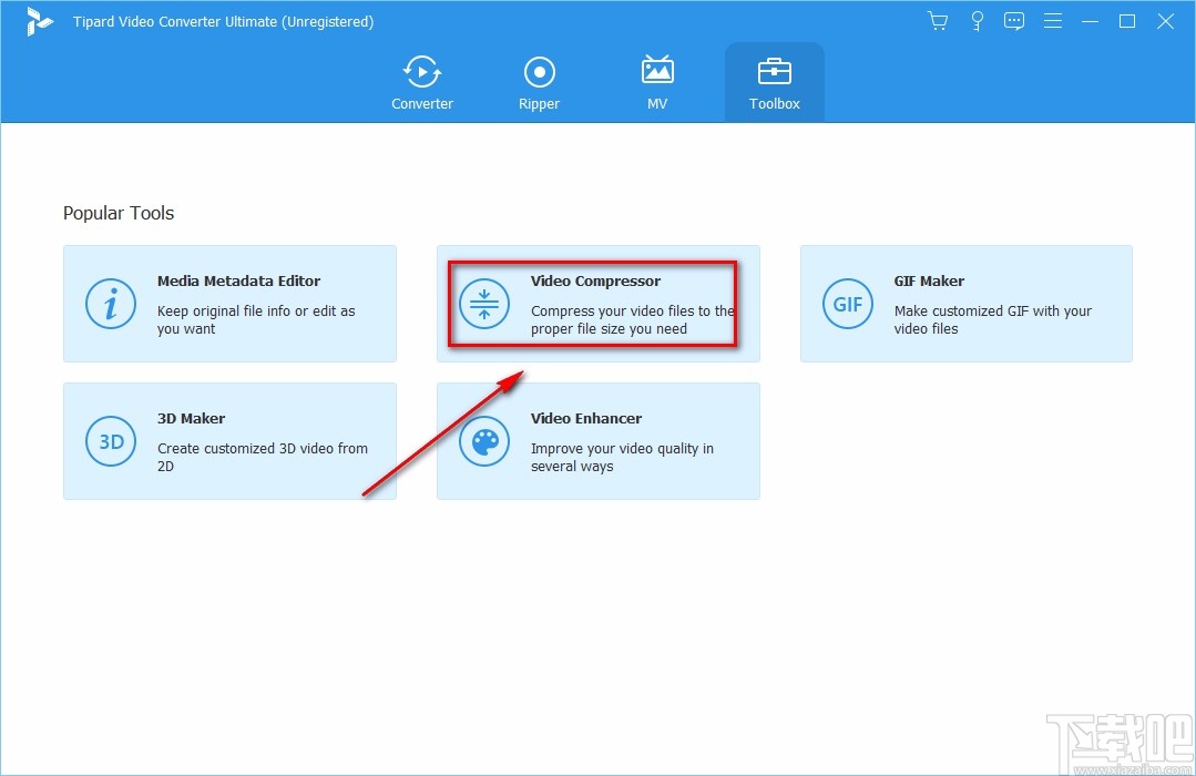 Tipard Video Converter压缩视频的方法
