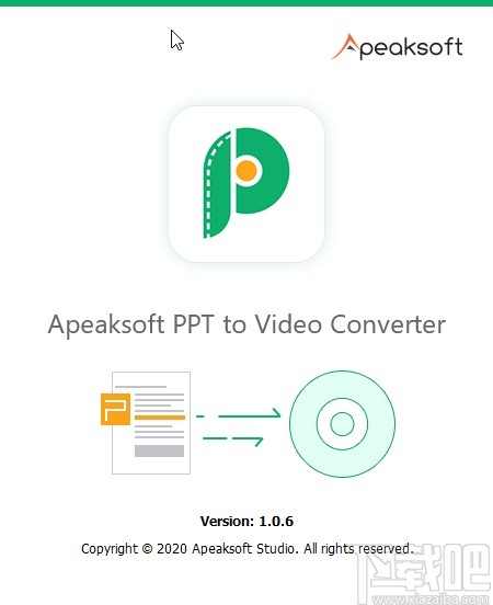 Apeaksoft PPT to Video Converter转换PPT为视频文件的方法