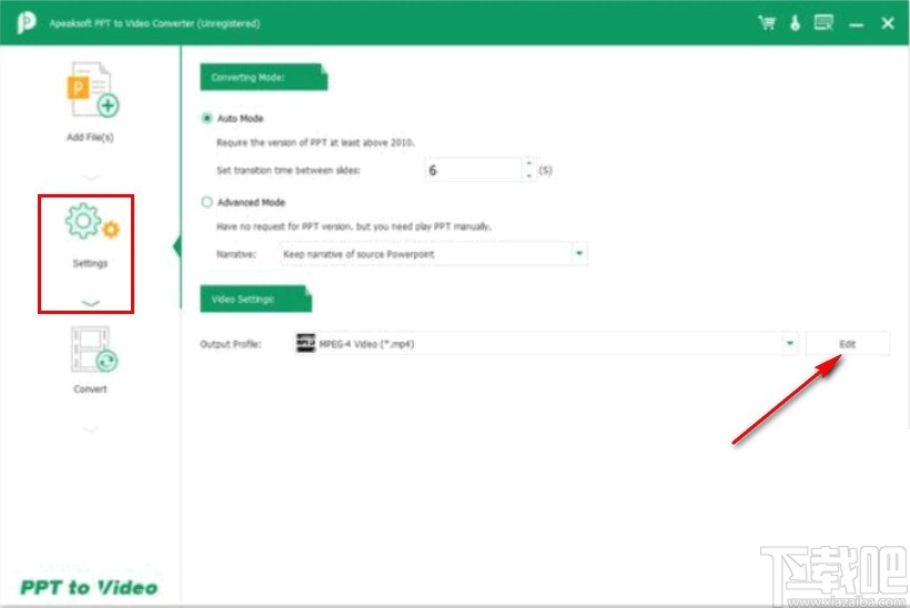 Apeaksoft PPT to Video Converter转换PPT为视频文件的方法