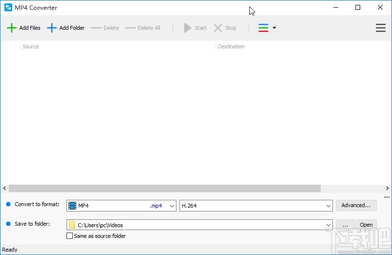 Tomabo MP4 Converter转换视频格式的方法