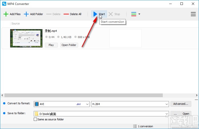 Tomabo MP4 Converter转换视频格式的方法